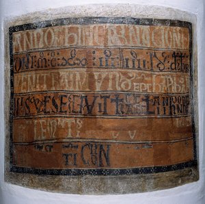 Consecration Inscription from Sant Climent de Taüll